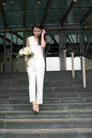 Non Traditional Looks You Can Pull Off On Your Wedding Day Glam Radar City Hall Wedding Dress Spring Wedding Dress Elegant Wedding Gowns