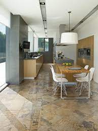 Each of the black design on the white tile are. 18 Beautiful Examples Of Kitchen Floor Tile
