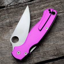 Spyderco Para Military 2 CruCarta Scales - Agent Series - Anodized