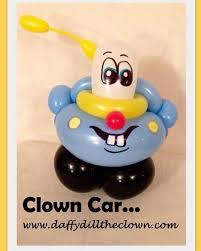 Balloon Clown Car Balloon Art Balloon Cars Balloon Animals