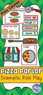 Pizza Parlor Dramatic Role Play Math Center Activities Primary Maths Activities Language Arts Elementary