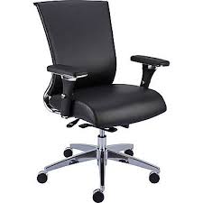 Staples Professional Series 1100tl Bonded Leather Back Task Chair Black Staples Task Chair Chair Fabric Chair