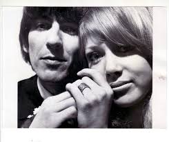 THE BEATLES:George Harrison & Patty Boyd-WAS MARRIED-VINTAGE PHOTO PRESS  1966!