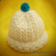 Baby Hat Loom Fits Preemies Too Easy To Do Small Round Loom Loom Knitting Patterns Loom Knitting Loom Knit Hat