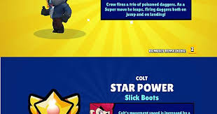Brawl stars unlocking new legendary brawler! When You Get Both Colt Star Power And Crow In Same Box Imgur
