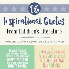 How To Inspire Yourself With 16 Quotes From Children S Books Tipsographic Quotes From Childrens Books Quotes For Kids Wise Words Quotes