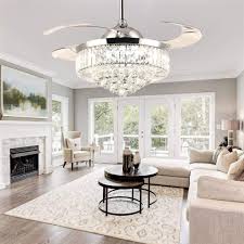 Shop our best selection of ceiling fans to reflect your style and inspire your home. Retractable Ceiling Fans Chandeliers Free Shipping Factory Price Moooni Lighting