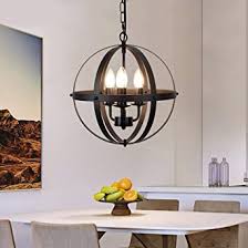 2020 popular 1 trends in lights & lighting, furniture, home & garden with industrial dining round and 1. E14 Industrial Ceiling Light For Dining Room Ceiling Light Metal Black Suitable For Stairs Entrance Halls Restaurant High Ceiling Height 147 Cm Bulb Not Included Amazon De Beleuchtung