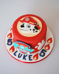 Paw Patrol Marshall Cake Kuchen Kindergeburtstag Paw Patrol Marshall Geburtstagskuchen Fur Jungen