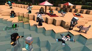 Nova Skin Minecraft Wallpaper Generator With Custom Skins Yogscast Beach Time Minecraft Wallpaper