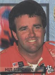 Hut Stricklin autographed NASCAR card 2002 Press Pass Premium #R31