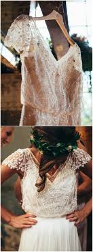 Beaded Wedding Dress Fluttering Cap Sleeves Chic Bridal Gown Karli Ryan Photo Wedding Dresses Beaded Bohemian Beach Wedding Dress Bohemian Wedding Dress