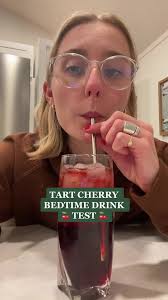 honestly wasn’t expecting that 🍒 #bedtimedrink #tartcherryjuice  #sleephacks #wellnesstips #nutritionistsoftiktok