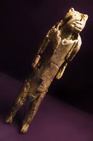 The löwenmensch figurine is the oldest known piece of figurative art in the world. The Silicon Tribesman Replica Of The Lowenmensch Figurine Or Lion Man Of
