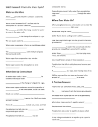 Then answer the following questions. Weather And Weather Forecasting Unit 4 Lesson 5 Notes Answer Key
