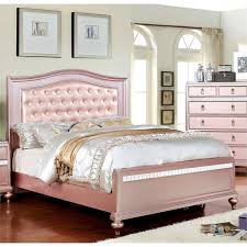 Get it as soon as thu, jun 24. Furniture Of America Paisley Contemporary Wood Full Panel Bed In Rose Gold