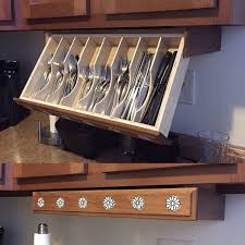 Silverware Drawer Under Cabinet Storage And Flatware Organizer Under Cabinet Storage Kitchen Storage Storage Cabinets