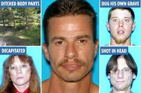 Bone-chilling confession of murderer who put one victim's head in a bag  then threw it in a lake and made others dig their own graves |