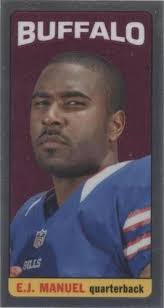 2013 Topps Chrome Football #45 E.J. Manuel Ball At Chest PSA 10