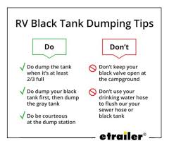 You have to clean it in a proper way, or the clog in the black tank will make the situation much worse. Cleaning Your Rv Black Water Tank In 4 Easy Steps Etrailer Com