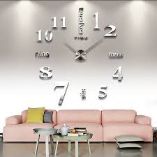 Find & download free graphic resources for wall stickers. Diy Wall Sticker Clock 3d Big Mirror Clock Wall Stickers 2018 New Home Decoration Modern Design Wall Clocks Wall Sticker Onshopdeals Com