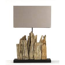 Driftwood Table Lamp Small Driftwood Lamp Driftwood Table Driftwood Decor