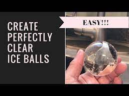 Check spelling or type a new query. How To Make Perfectly Clear Ice Balls Ice Spheres Youtube Clear Ice Ice Ball How To Makr