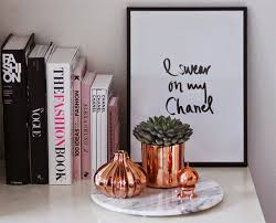Easily add glam to the room (or rooms) of your choice with any of the options below! Rose Gold Home Decor Flip And Style