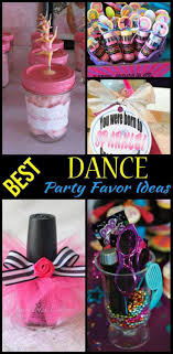 Birthday Goodie Bag Ideas For 7 Year Olds Dance Party Favor Ideas Dance Party Favors Dance Party Birthday Dance Party Kids