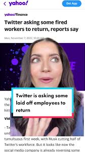 Twitter Layoffs Amid Elon Musk's Acquisition