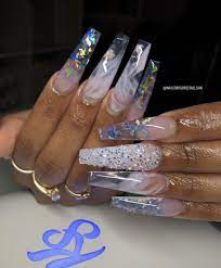 Uploaded By Hayla Find Images And Videos On We Heart It The App To Get Lost In What You Love Bling Acrylic Nails Coffin Nails Designs Bling Nails