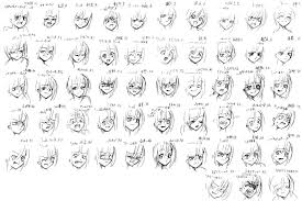 Facial Expressions Chart Drawing At Paintingvalley Com
