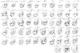 facial expressions chart drawing at paintingvalley com