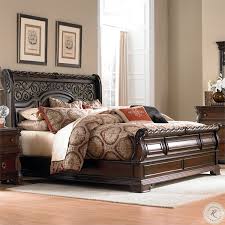 Arbor Place Queen Sleigh Bed In 2020 Liberty Furniture King Bedroom Sets Bed Furniture