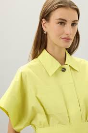 Belted Short Sleeve Top by Eudon Choi x RTR