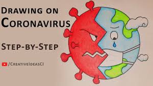 Drawing Tutorial Coronavirus Awareness Drawing Drawing On Corona Virus Creative Ideas Youtube