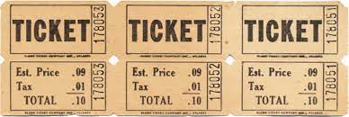 ticket strip vintage paper printable bingo cards vintage paper