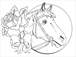 40+ realistic horse coloring pages for printing and coloring. Horse Head Coloring Page Coloringbay