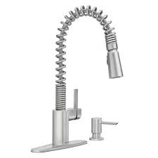 Check spelling or type a new query. Moen Irvine Spot Resist Stainless 1 Handle Deck Mount Pull Down Handle Kitchen Faucet Deck Plate Included Lowes Com Kitchen Faucet Faucet Kitchen Handles