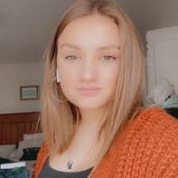 Purple girl Drawing by Veronica Mills