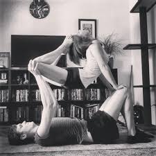 Pin By Yogibabe Yoga For Beginners On Partner Yoga Couples Yoga Poses Couples Yoga Acro Yoga Poses