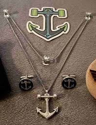 David Foral Skanchor Pennant Necklace