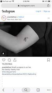 Tiny Scorpion Nicole Guerriero Tattoo Inspiration Scorpion Tattoo Tiny Tattoos Little Tattoos