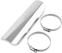 Maybe you would like to learn more about one of these? Buy Motorcycle Heat Shield Motorcycle Heat Guard Cover With 2 Stainless Steel Clamps Universal Motorcycle Exhaust Heat Shield For 50mm 70mm Exhaust Pipe Diameter Silver Online In Indonesia B087t7fch4