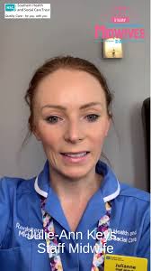 Julie-Ann Keys became a midwife later in life and she loves her job!,  #teamSHSCT #IDM2021