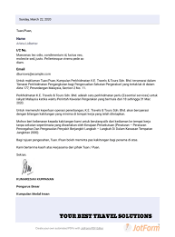 Anda boleh edit surat di atas untuk dijadikan rujukan contoh surat kebenaran beroperasi untuk bekerja sendiri berniaga. Contoh Surat Rasmi Pelepasan Pkp Balik Kampung Dioedpe