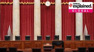 Supreme court justices tend to insist that partisan affiliations play no role in their work. Explained How Us Supreme Court Judges Are Picked And The Row Over Justice Ginsburg S Seat Explained News The Indian Express