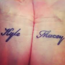 If you name start with d then this is perfect font for you. 70 Interesting Name Tattoos On Wrist