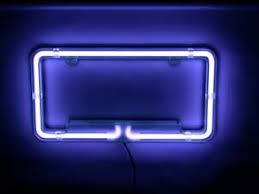Neon Car Lights Neon Truck Lights Plasmaglow Neon And Led Car Lightsled Plasmaglow Neon License Plate Frame License Plate Frames Neon Car Truck Lights