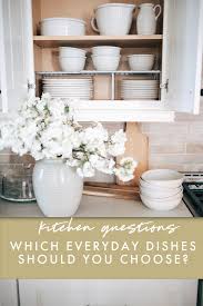 Everyday white by fitz and floyd beaded 16 piece dinnerware set, service for 4. Everyday Dishes Which Set Should You Choose